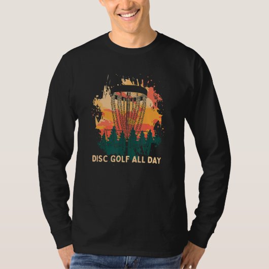 Disc Golf Golf Gezegden Disc Golf Quottes T-shirt (Voorkant)