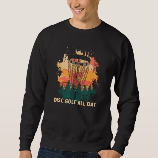 Disc Golf Golf Gezegden Disc Golf Quottes Trui (Voorkant)