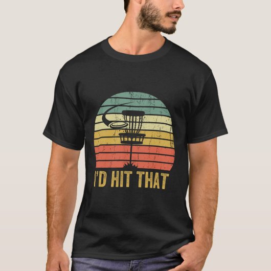Disc Golf Grappige Frisbee Sport Vaderdag  T-shirt (Voorkant)