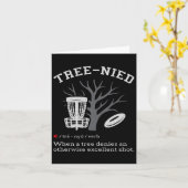 Disc Golf - Grappige Stomme Boom-Bind III Kaart (Gele Bloem)