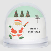 Disc Golf Holiday Gift Sneeuwbol (Voorkant)