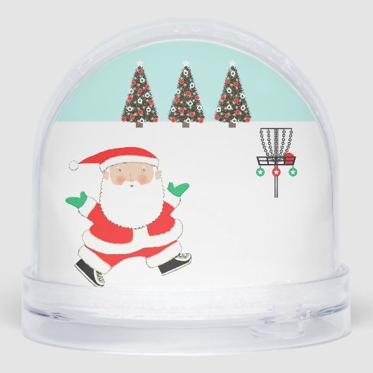 Disc Golf Holiday Gift Sneeuwbol (Achterkant)