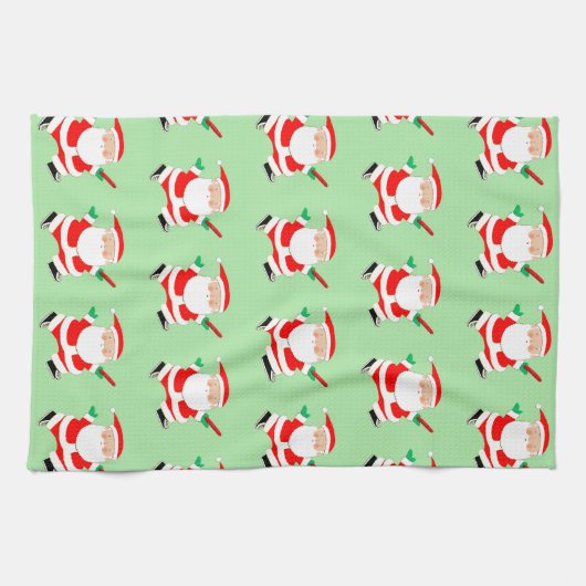 Disc Golf Holiday Gift Theedoek (Horizontaal)