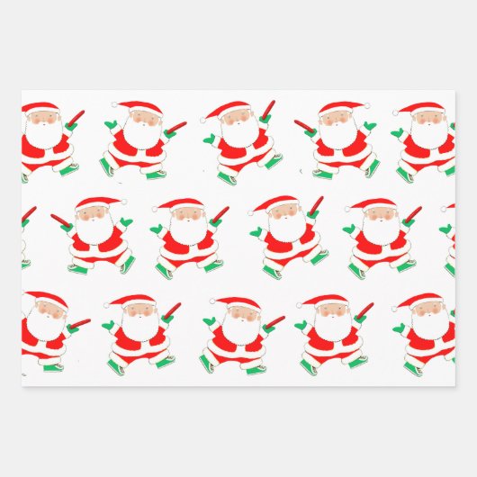 Disc Golf Holiday Gift Wrapping Paper (Voorkant 2)