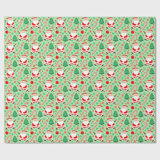 Disc Golf Holiday Gift Wrapping Paper Cadeaupapier (Vlak)
