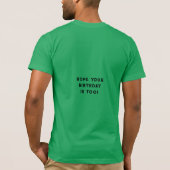 Disc Golf is legendarisch | Bigfoot T-shirt (Achterkant)