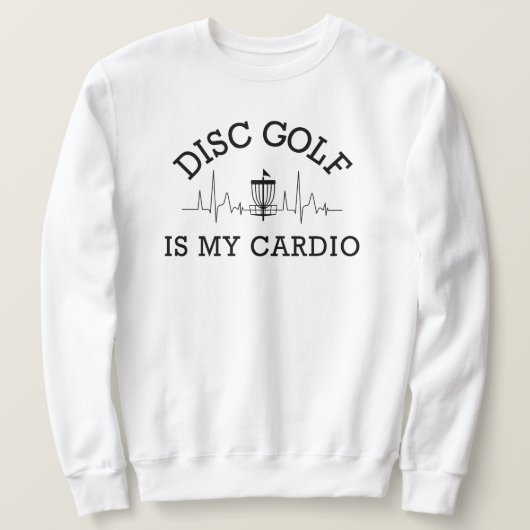 Disc golf is mijn cardio | Disc Golf Dad Trui (Design voorkant)