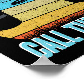 Disc Golf Kanjam Ik ben hier om de Shot Can Jam aa Poster (Hoek)