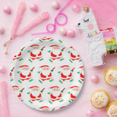 Disc golf Kerstfeest Papieren Bordje (Feest)