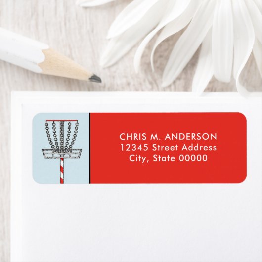 Disc Golf Kerstvakantie Etiket (Insitu)