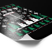 Disc Golf Lelijke Kersttrui Pyjama Cadeaus Foto Afdruk (Hoek)