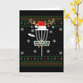 Disc Golf Lelijke Kerstverlichting Kerstman Disc G Kaart (Gele Bloem)