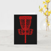 Disc Golf Liefhebbers Valentijnsharten Lief Cute S Kaart (Gele Bloem)