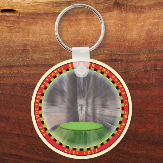 Disc Golf Logic #2 Sleutelhanger (Voorkant)