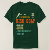 Disc Golf Lover Shirt Funny Disk Golf Gifts Discgo (Design voorkant)