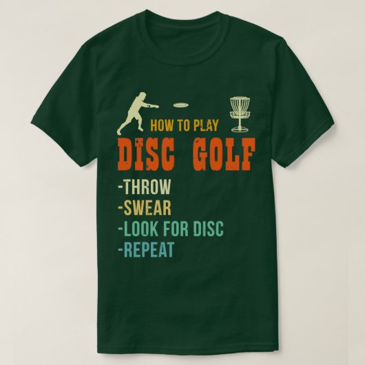 Disc Golf Lover Shirt Funny Disk Golf Gifts Discgo (Design voorkant)