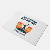 Disc Golf Lover T-Shirt Design Deurmat (Schuin)