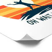 Disc Golf Lover T-Shirt Design Poster (Hoek)