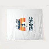 Disc Golf Lover T-Shirt Design Wandkleed (Voorkant (horizontaal))