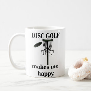 Disc Golf maakt me blij Disc Golf Koffiemok