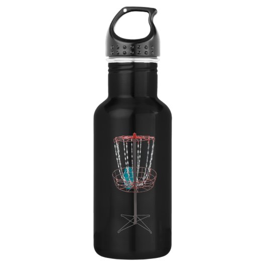 Disc Golf Metalen Waterfles (Voorkant)