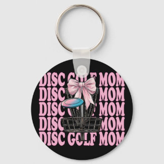 Disc Golf Mom Mama Mother's Day Discgolf Coquette  Sleutelhanger