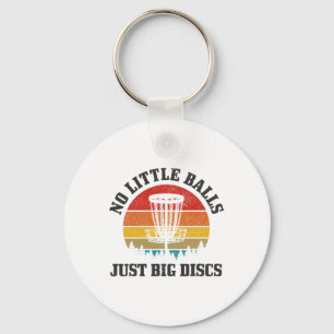 Disc Golf No Little Just Big Disks Funny Sleutelhanger