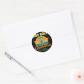 Disc Golf Oma Cooler Dan Kleinkinderen  Ronde Sticker (Envelop)