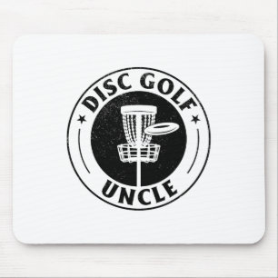 Disc Golf Oom - Disc Golfende Oom Disc Golf Pla Muismat