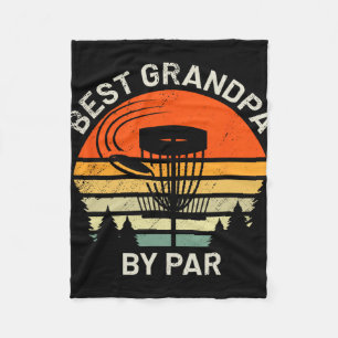 Disc Golf Opa Beste Opa Door Par Frisbee Fleece Deken