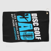 Disc Golf papa Golfhanddoek (Horizontaal)