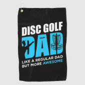 Disc Golf papa Golfhanddoek (Voorkant)