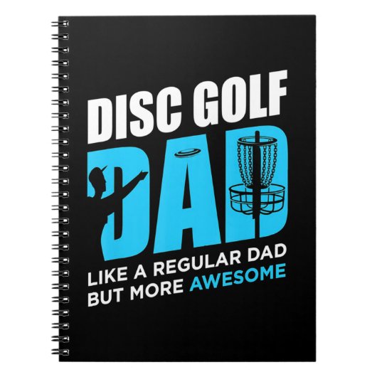 Disc Golf papa Notitieboek (Voorkant)