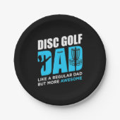 Disc Golf papa Papieren Bordje (Voorkant)