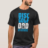 Disc Golf papa T-shirt (Voorkant)
