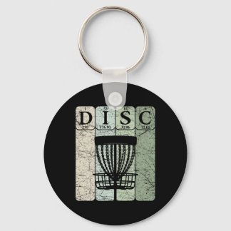 Disc Golf Periodiek Systeem Elementen Frolf Speler Sleutelhanger