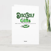 Disc Golf Pixel Art | Gelukkige verjaardag Kaart (Achterkant)