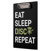 Disc Golf Player | Eat Sleep Disc Golf Repeat Klembord (Links)