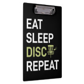Disc Golf Player | Eat Sleep Disc Golf Repeat Klembord (Rechts)