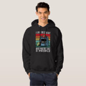 Disc Golf Player I Like Disc Golf And Maybe Like 3 Hoodie (Voorkant volledig)