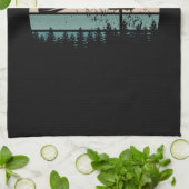 Disc Golf Retro Theedoek (Gevouwen)