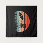 Disc Golf Retro Wandkleed (Voorkant (horizontaal))
