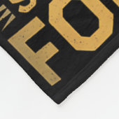 Disc Golf Sasquatch Bigfoot Disc Golfer Funny Disc Fleece Deken (Hoek)