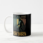 Disc Golf Sasquatch Bigfoot Disc Golfer Grappige D Koffiemok (Links)