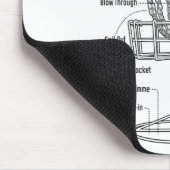 Disc Golf Schets Leuke Putt Grappige Putting Jargo Muismat (Hoek)