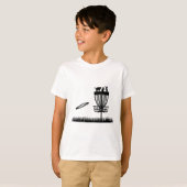 Disc Golf Schets Met Katten - Disc Golfer Grappige T-shirt (Voorkant volledig)