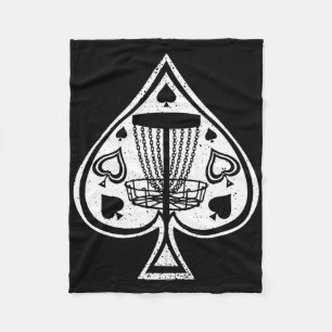 Disc Golf-shirts Heren Disc Golf T-shirt Ace Of Sp Fleece Deken