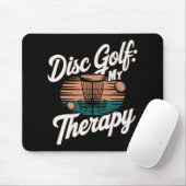 Disc Golf Speler Grappig Frisbee Spel Muismat (Met muis)