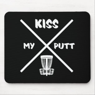 Disc Golf Speler Kus Mijn Putt - Frolf Frisbee Gol Muismat