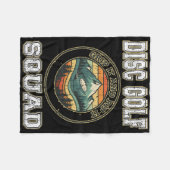 Disc Golf Squad Pak 'm Beet En Scheid Grappige Ret Fleece Deken (Voorkant (Horizontaal))
